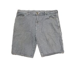 Vintage Dickies Hickory Stripe Denim Painter Shorts Shorts Men's W40